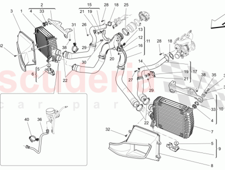 Photo of VAPOUR PIPE FROM CLEAN AIR SLEEVE TO ENGINE…