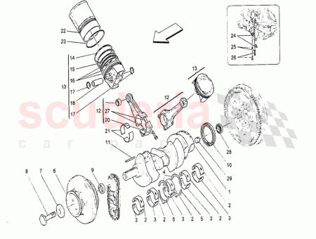 Photo of CONNECTING ROD SHAFT AND CAP ASSEMBLY…