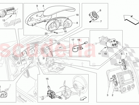 Photo of COMPLETE DASHBOARD CONTROLS PLATE…