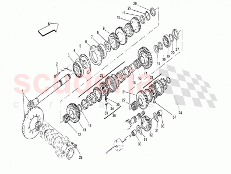 Photo of COMPLETE PINION FOR REVERSE GEAR…