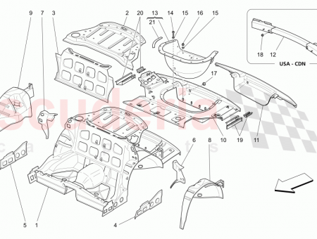 Photo of COMPLETE REAR PANEL…