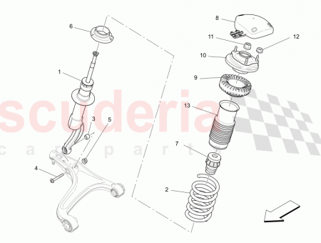 Photo of FRONT SHOCK ABSORBER ASSEMBLY SUSPENSION WITH DAMPENING CONTROL…