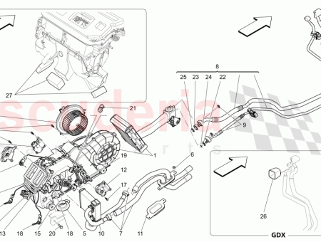 Photo of REAR AIR CONTIDIONING SYSTEM ASSEMBLY…