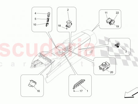 Photo of CONTROL TRIM ON GEARSHIFT LEVER EU CN US…