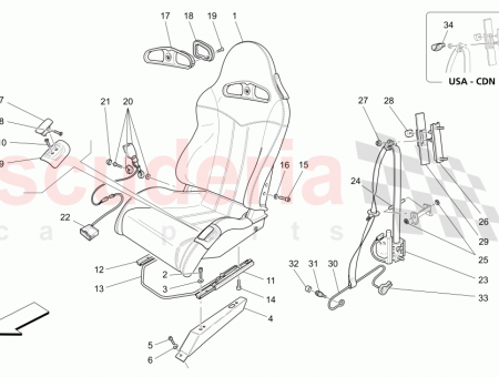 Photo of LH DOCKING FOR SEAT BELT…