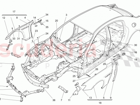 Photo of BODYWORK ASSEMBLY POWER SUNROOF EURO 6 EU CN…