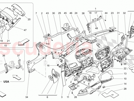 Photo of DASHBOARD ASSEMBLY EU CN US CD JP ME…