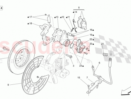 Photo of LH REAR CALIPER ASSEMBLY…