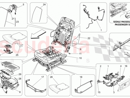 Photo of L H MONITOR WIRING HARNESS Rear Seat Entertainment…