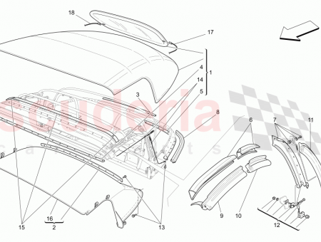 Photo of R H REAR GASKET…