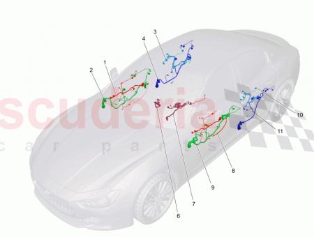 Photo of LH REAR DOOR WIRING HARNESS BASIC SOUND SYSTEM…