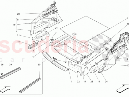 Photo of LH SIDE PANEL COVER POWER LIFTGATE BLACK…