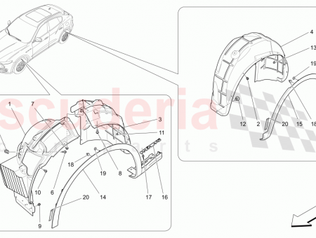 Photo of RH Rear Wheel Housing Arch Moulding…