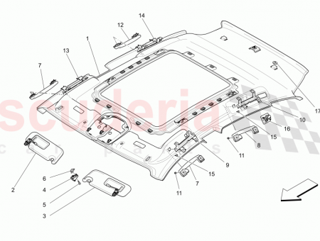 Photo of LH FRONT HANDHOLD SUPPORT BRACKET…