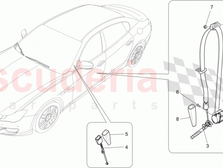 Photo of SEAT LOCK LINING V8 Leather Seat Upholstery HIDE…