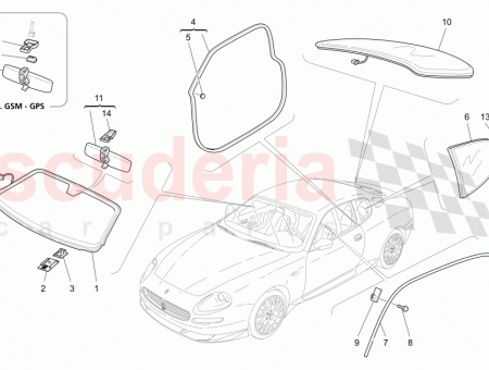 Photo of LH CABLE GUIDE ASSEMBLY…