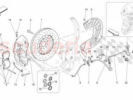 Photo of LH FRONT CALIPER RIGID PIPE…