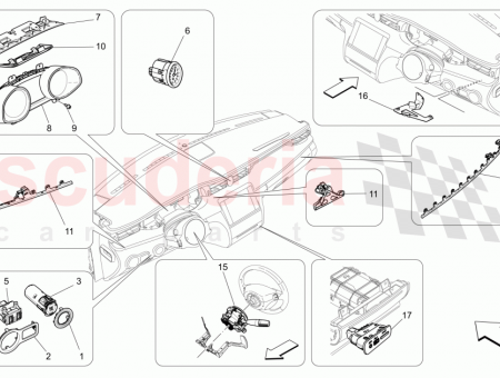 Photo of STEERING COLUMN STALK BLACK…