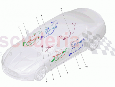 Photo of REAR CONSOLE WIRING HARNESS…