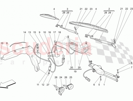 Photo of WINDSHIELD WIPER HOUSING…