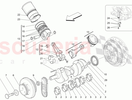 Photo of LH SIDE ENGINE PISTON WITH RINGS…