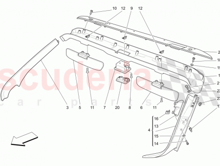 Photo of FRONT LH SIDE PILLAR TRIM…