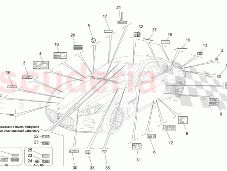 Photo of AIR BAG SYSTEM USE PLATE…