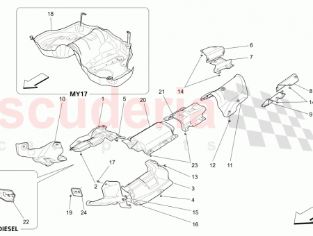 Photo of LH SILENCER HEAT SHIELD…