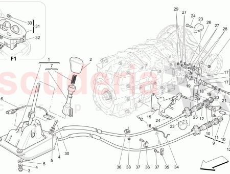 Photo of GEARBOX CONTROL KNOB…