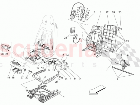 Photo of FRONT SEAT CABLE Comfort Pack front seats…