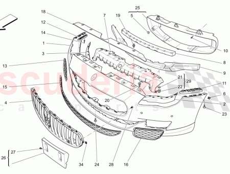 Photo of FRONT GRILLE DIABOLIK BLACK…