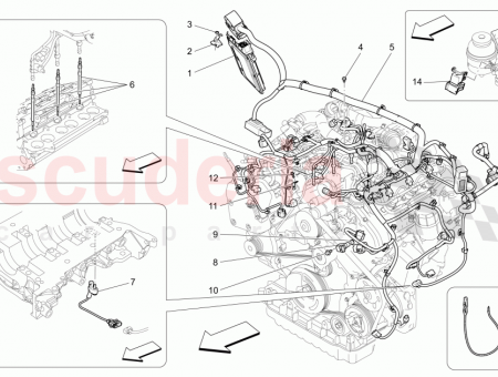 Photo of ENGINE INJECTION WIRING HARNESS…