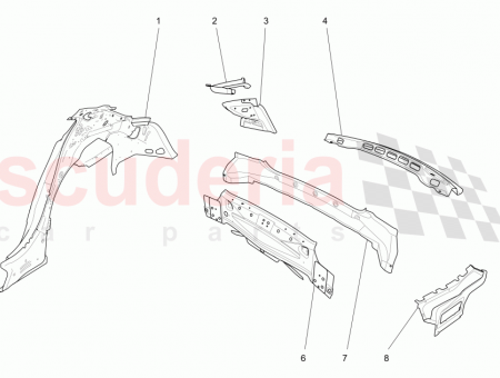 Photo of LOWER LH HEADLIGHT HOUSING GUIDE…