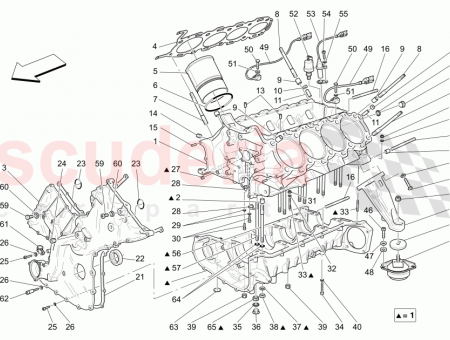 Photo of THREADED PLUG subject to maserati technical service authorisation…