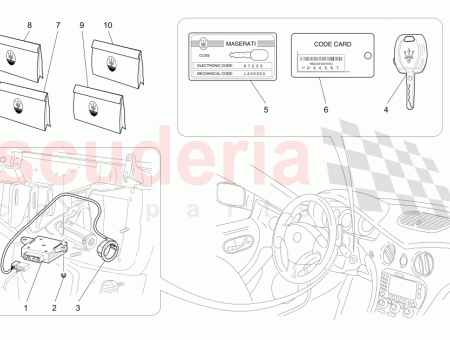 Photo of MASERATI CODE CARD…