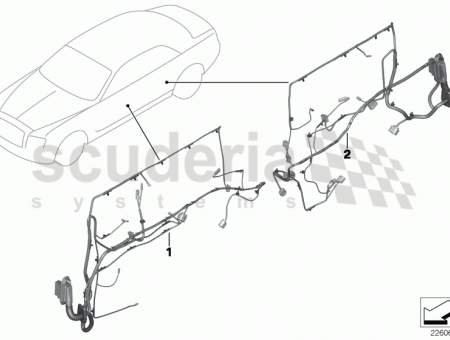 Photo of Door cable harness co driver s side 61…