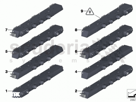 Photo of Operating unit supplem seat functions 61 31…