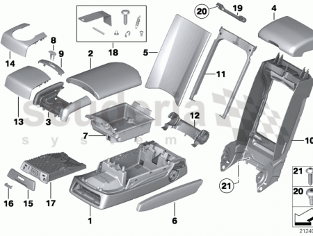 Photo of Trim armrest side right 52 20…