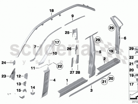 Photo of Column A exterior left 41 21…