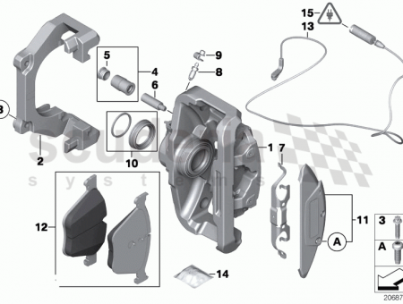 Photo of Brake caliper trim 34 11…