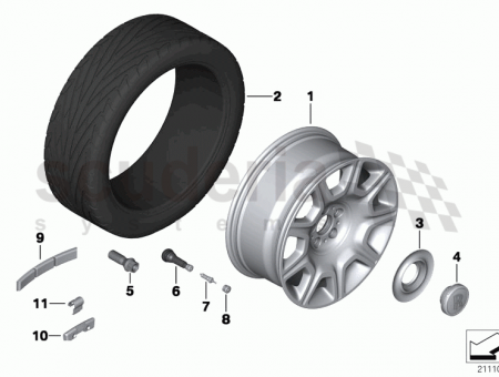 Photo of Tyre 255 50 R19 103Y RSC Goodyear 36…