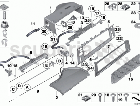 Photo of Coolant hose glove box 51 16…