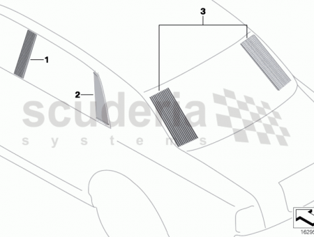 Photo of Electric curtain rear window 51 46…