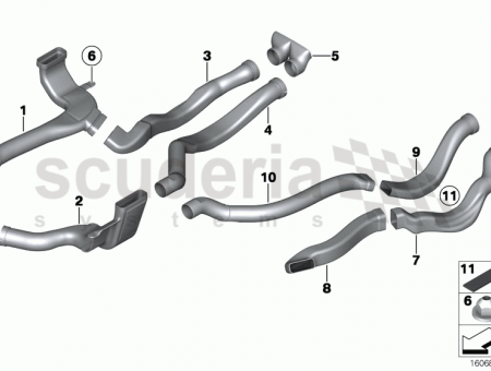 Photo of Heater duct connector rear left 64 22…