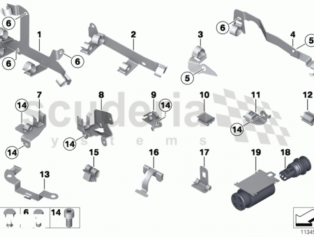 Photo of Bracket oil level sensor 12 52…