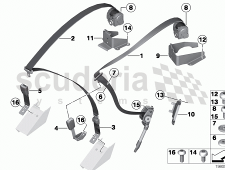 Photo of Kit lower belt rear right 72 11…