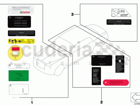 Photo of Label Emergency Unlocking 71 22…