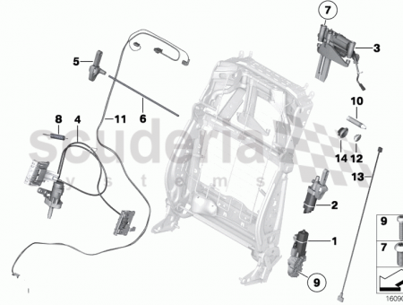 Photo of Drive vertical headrest adjustm memory 67 31…