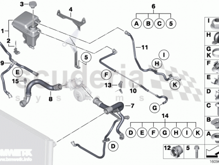 Photo of Set of mounting parts for water hoses 17…