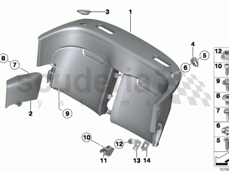 Photo of Cover belt outlet left 52 20…